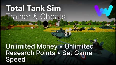total tank simulator cheats|Total Tank Simulator Trainer +3 Cheats (Unlimited Money, .